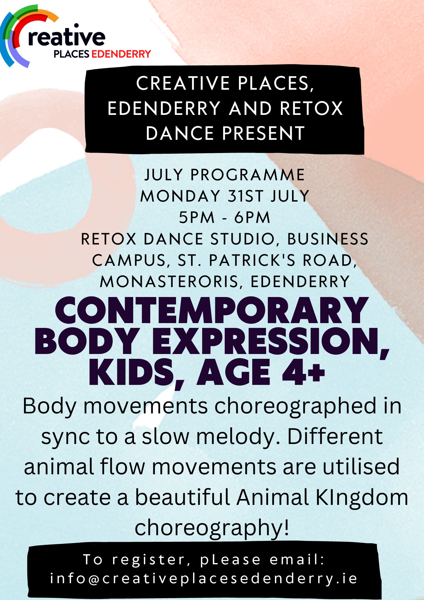 Contemporary Body Expression, Kids Age 4+