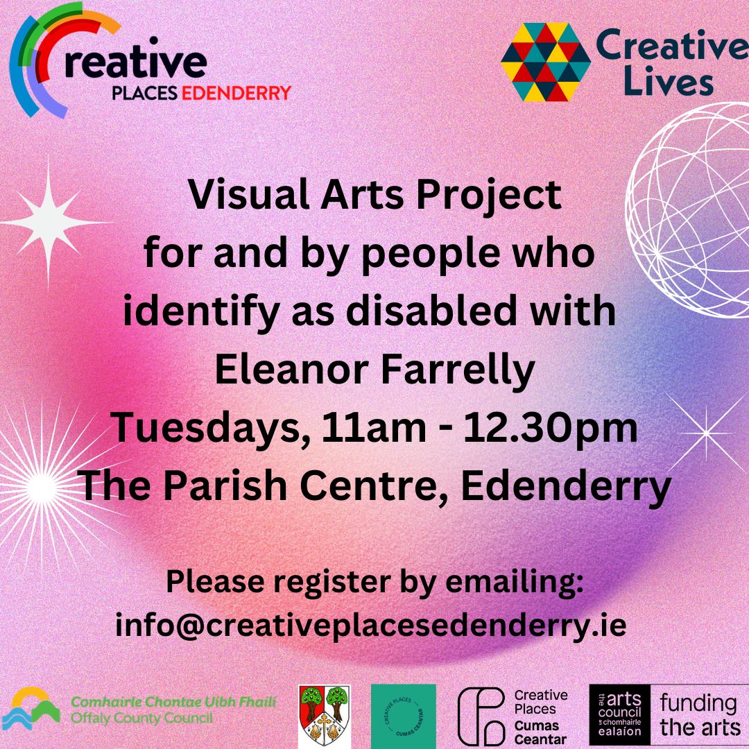 Visual Arts Group for and by people who identify as disabled